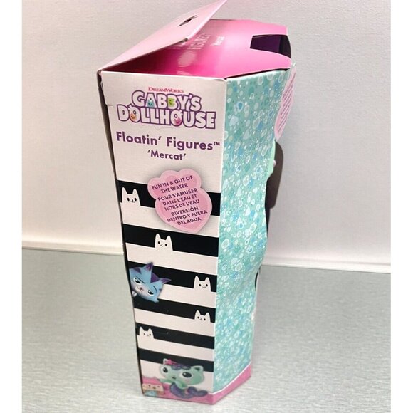 Swimways Gabby's Dollhouse Floatin' Figures Mercat Pool or Bath Toy Floating - Picture 6 of 8